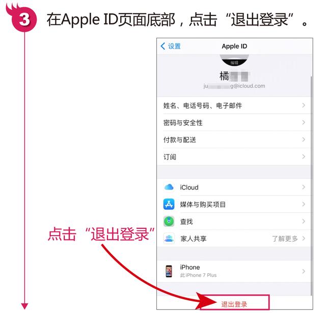 苹果手机怎么退出id账号更换账号(苹果手机由于访问限制无法退出id)