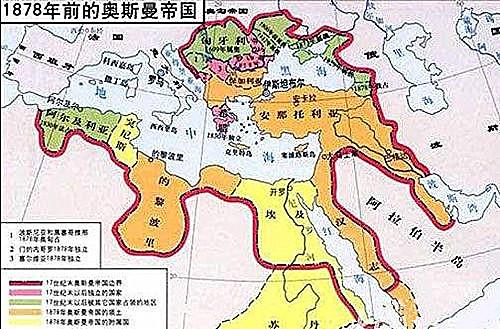 奥斯曼帝国最大版图有多大(奥斯曼帝国的兴与衰)