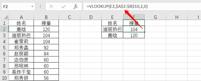 表格vlookup匹配数据不出来(用vlookup匹配只显示公式)