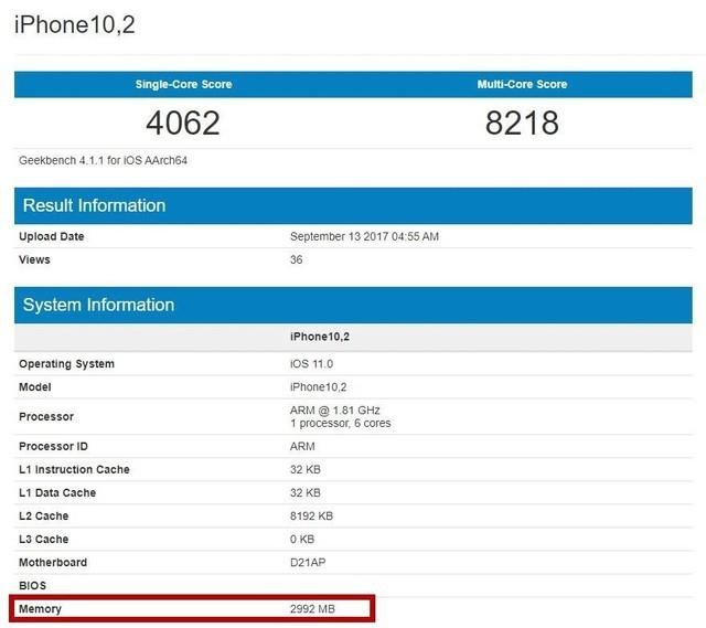 苹果8p运行内存多大在哪里查看(苹果8和8p的区别)
