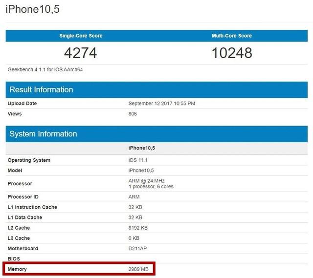 苹果8p运行内存多大在哪里查看(苹果8和8p的区别)