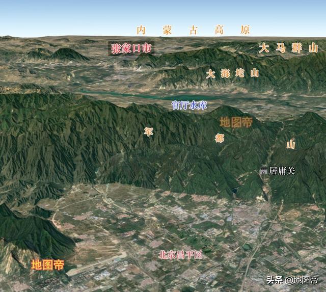 山海关在哪个省离北京多远(河北省地图)