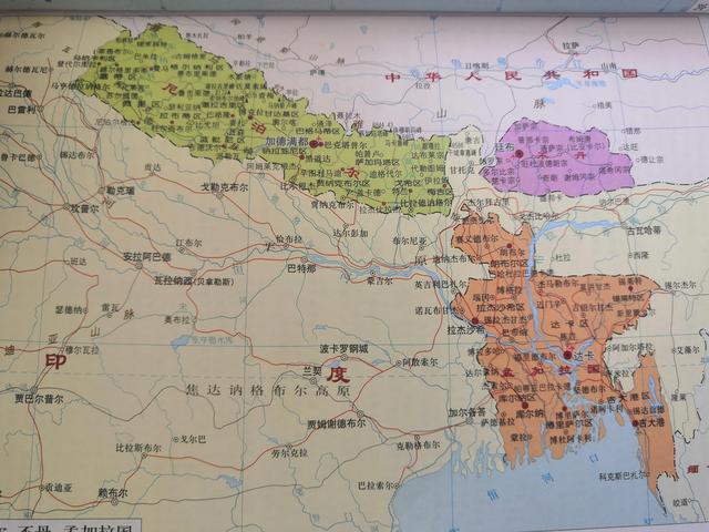 尼泊尔在哪里的位置(尼泊尔地图)