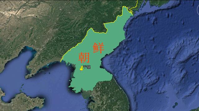 朝鲜靠近中国哪个省份地图(朝鲜离我们哪个省最近)