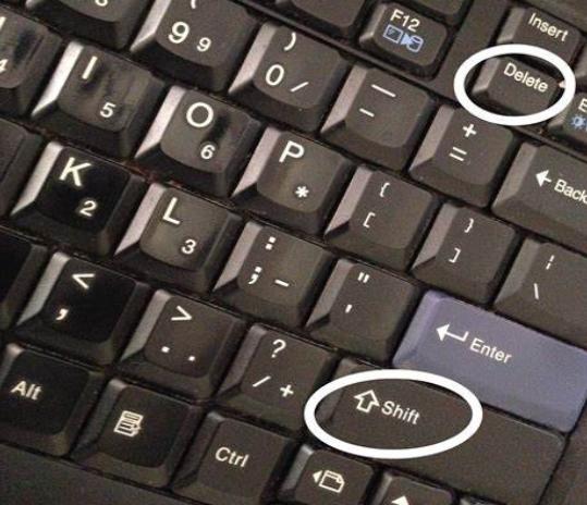 笔记本删除键是哪个(键盘一键删除是哪个键)