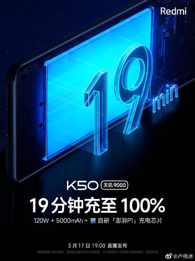 充电最快的手机排行榜最新(红米k50屏幕比例尺寸)