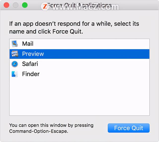 mac怎么强制关闭运行程序(mac系统怎么关掉程序)